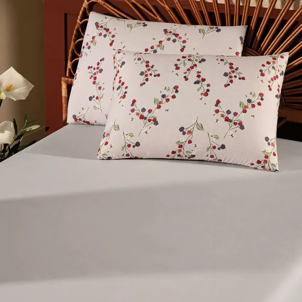 1,38M X 1,88M X 28CM-JOGO CAMA SIMPLES 3PC TOQUE ACETINADO - AMORA