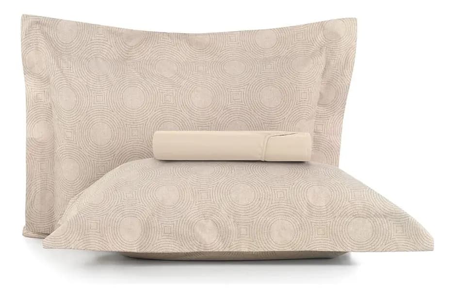 1,58M X 1,98M X 38CM-JOGO CAMA SIMPLES 3PC ALGODAO LUX 200F - MIRAGENS