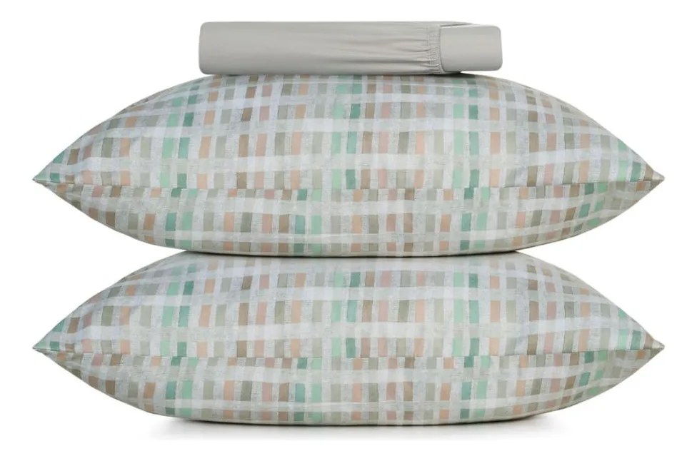 1,58M X 1,98M X 38CM-JOGO CAMA SIMPLES 3PC TOQUE ACETINADO - ECOA