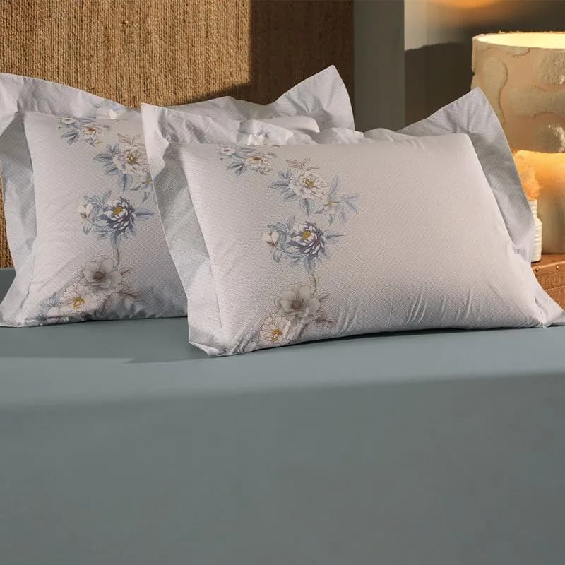 1,93M X 2,03M X 40CM-JOGO CAMA SIMPLES 3PC ALGODAO LUX 200F - AMORATA
