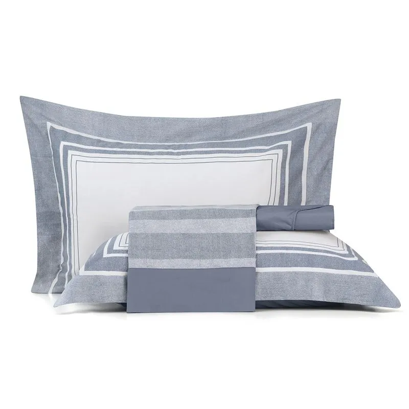 2,80M X 2,50M-JOGO CAMA 4 PC CETIM SUBLIME - PAUTA