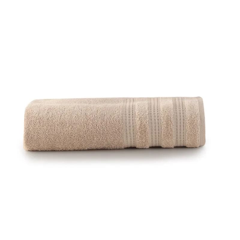 70CM X 1,40M-TOALHA BANHO FAVO - BEGE DUST