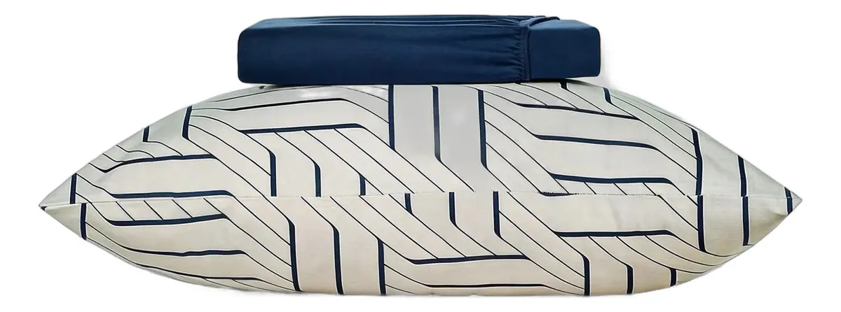 88CM X 1,88M X 30CM-JOGO CAMA SIMPLES 2PC MALHA 100% ALGODAO. - ZIGUE