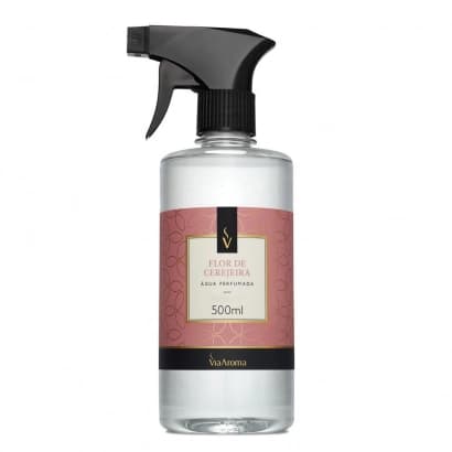 AGUA PERF. VIA AROMA 500ML CLASSICA FLOR DE CEREJEIRA