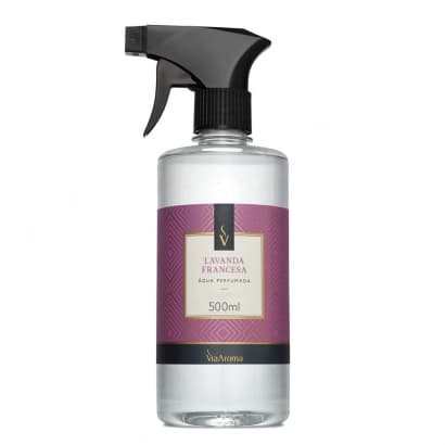 AGUA PERF. VIA AROMA 500ML CLASSICA LAVANDA FRANCESA