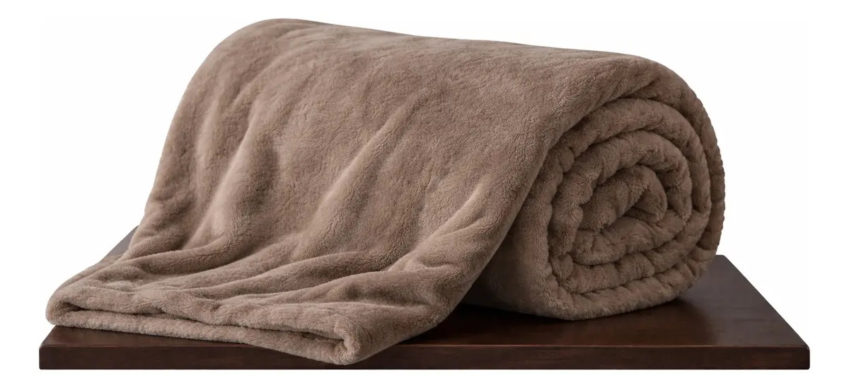 COBERTOR SOFT 500 CORTTEX TAUPE 2,40 m X 2,60 m KING