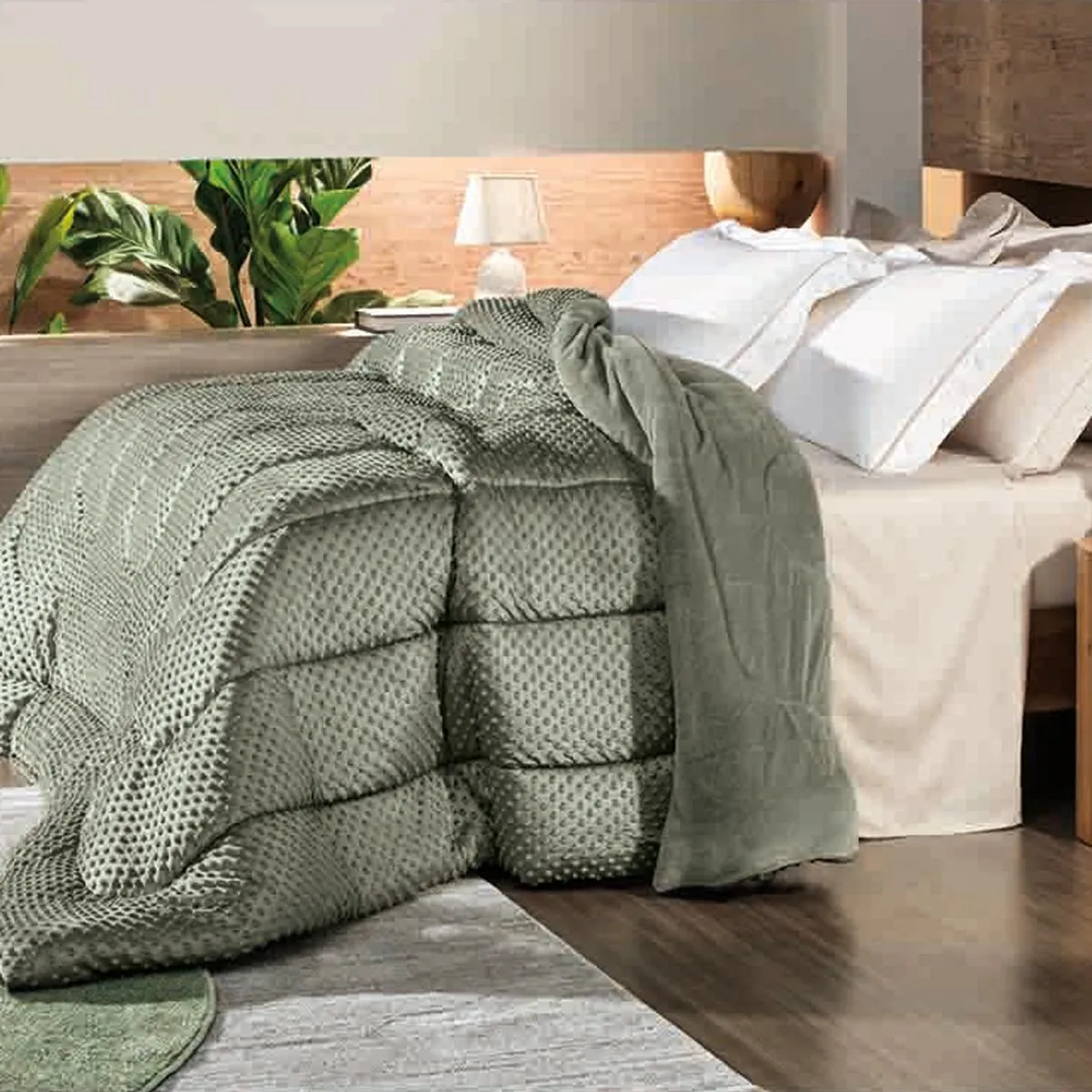 EDREDOM SOLTEIRO ALTENBURG BLEND SENSE POP UP - POP UP SEIVA
