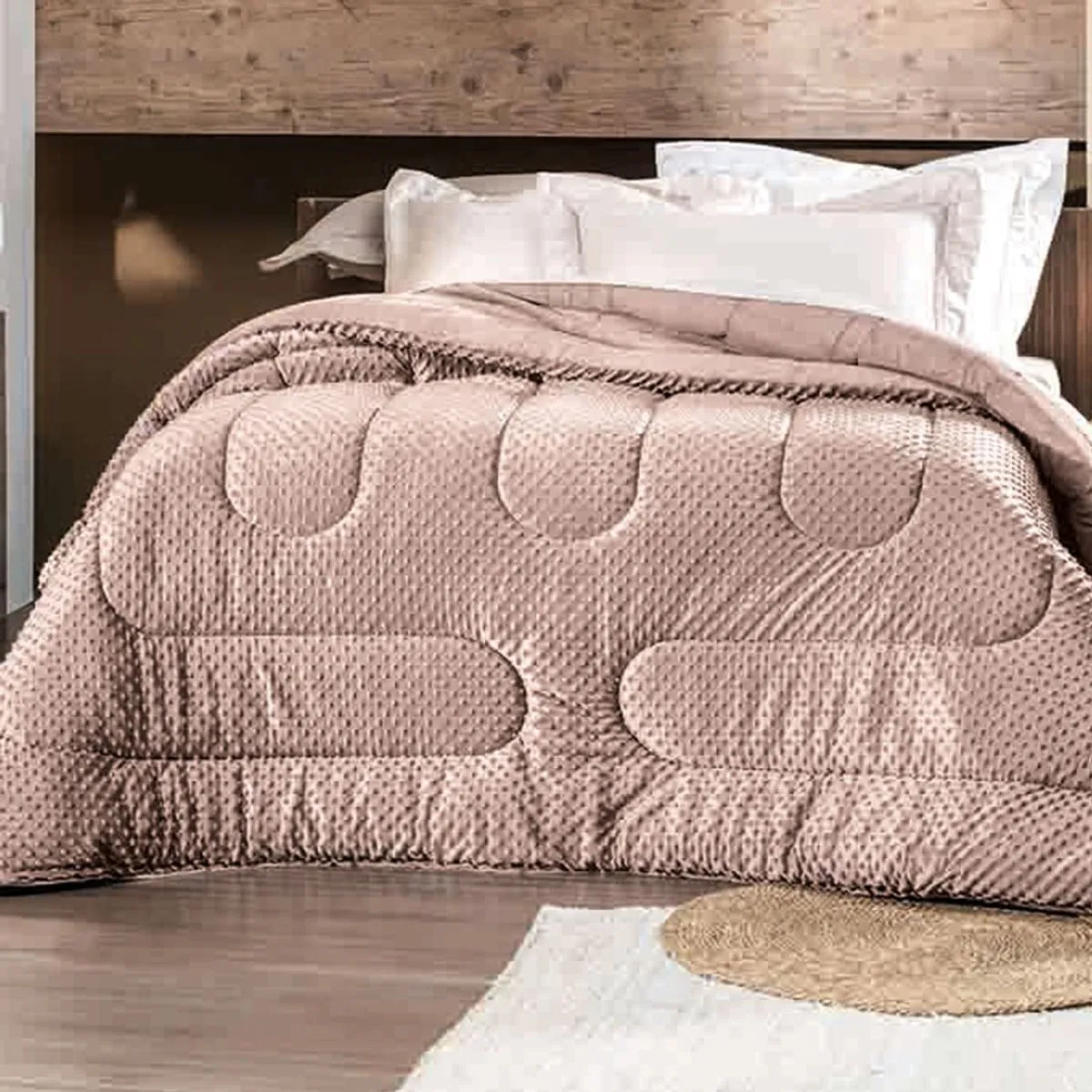 EDREDOM SOLTEIRO ALTENBURG BLEND SENSE POP UP - ROSE