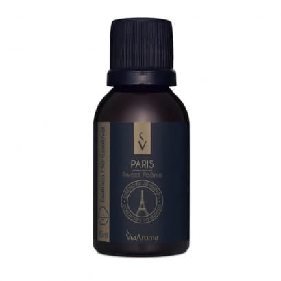 ESSENCIA HIDROSSOLUVEL VIA AROMA 30ML MUNDO PARIS SWEET PEONIA