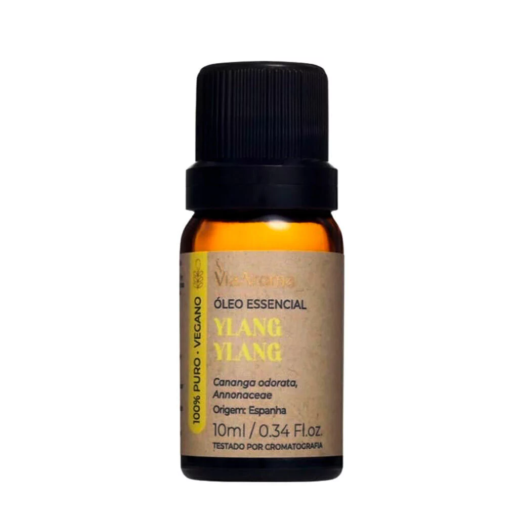 OLEO ESSENCIAL 10ML YLANG YLANG Sensualidade- Relaxante - Reduz tensões Irritações - Libido - Energia do Amor