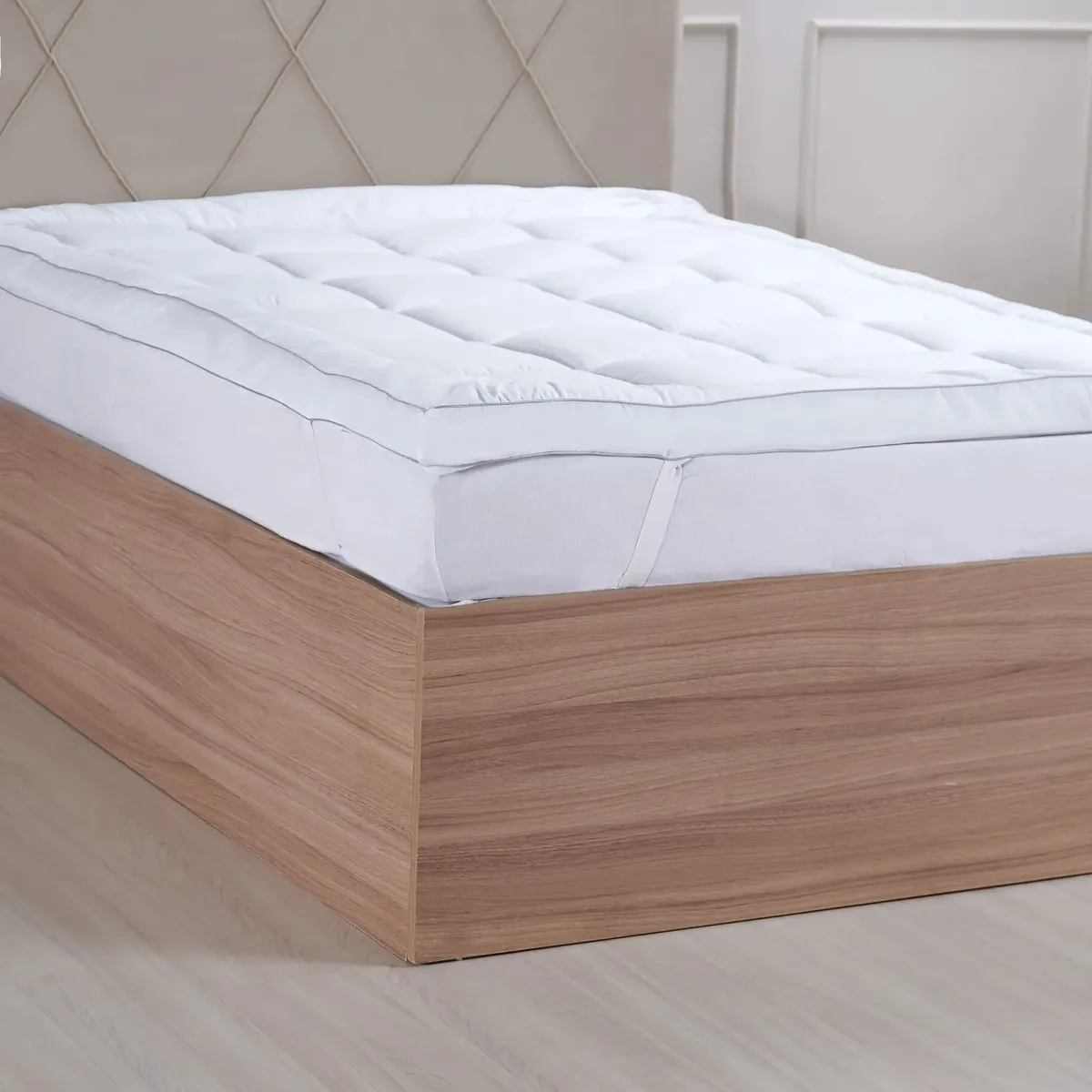 PILLOW TOP PREMIUM PLUME SOLTEIRO BRANCO