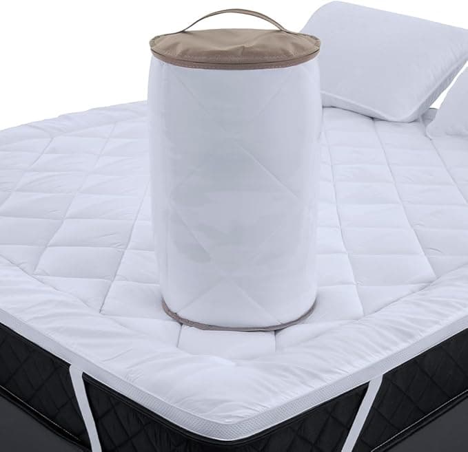 PILLOW TOP TOQUE DE PLUMAS TESSI QUEEN BRANCO