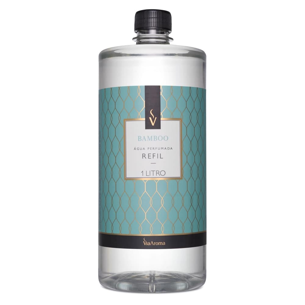 REFIL VIA AROMA 1LT AGUA PERF. CLASSICA BAMBOO
