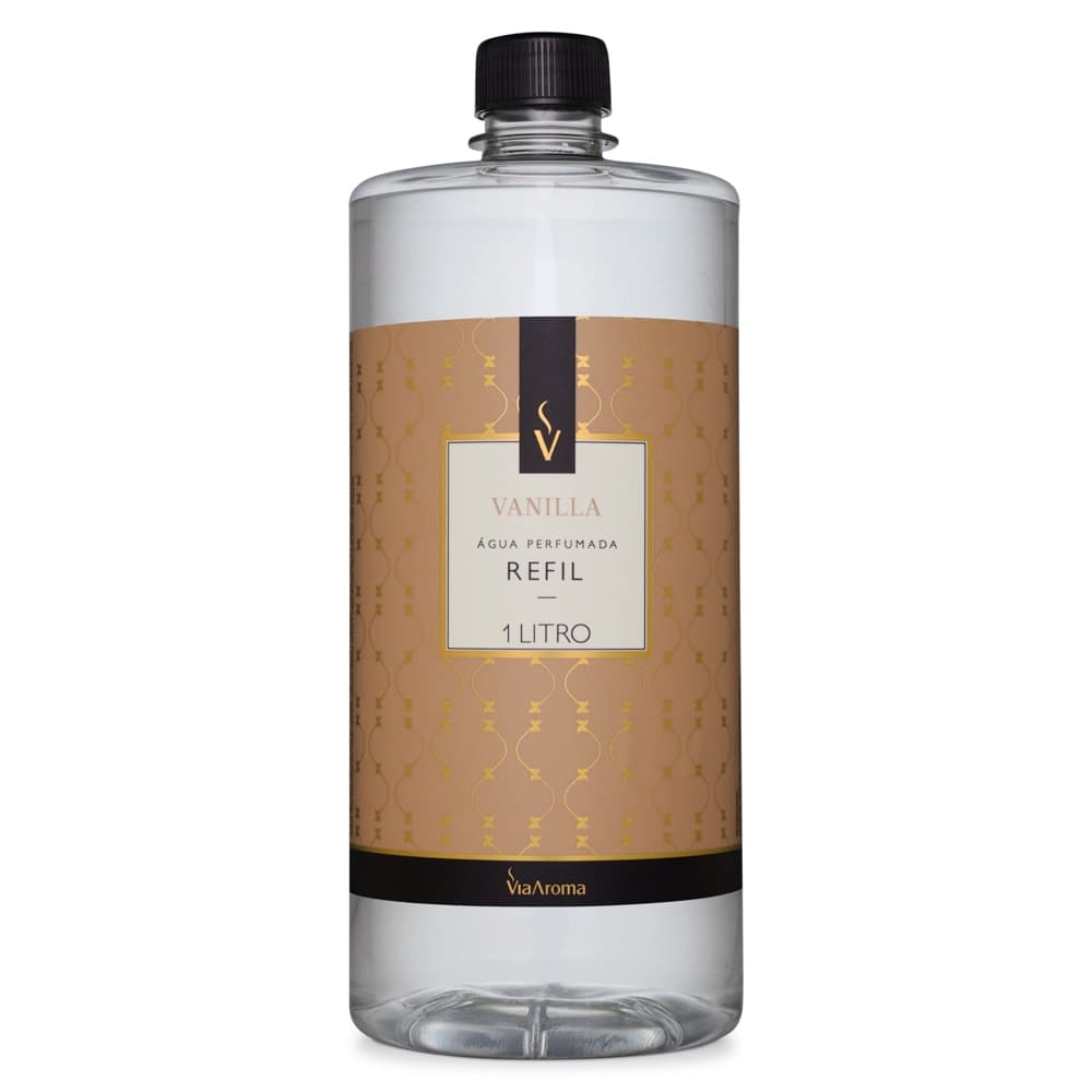 REFIL VIA AROMA 1LT AGUA PERF. VANILLA