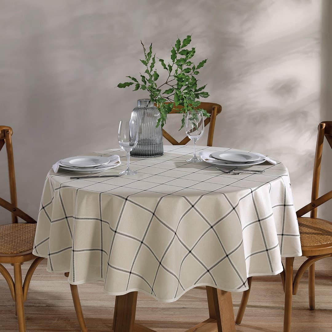 TOALHA DE MESA DOHLER CLEAN ATHENAS ESTAMPADO 1,60M IDEA UNICA