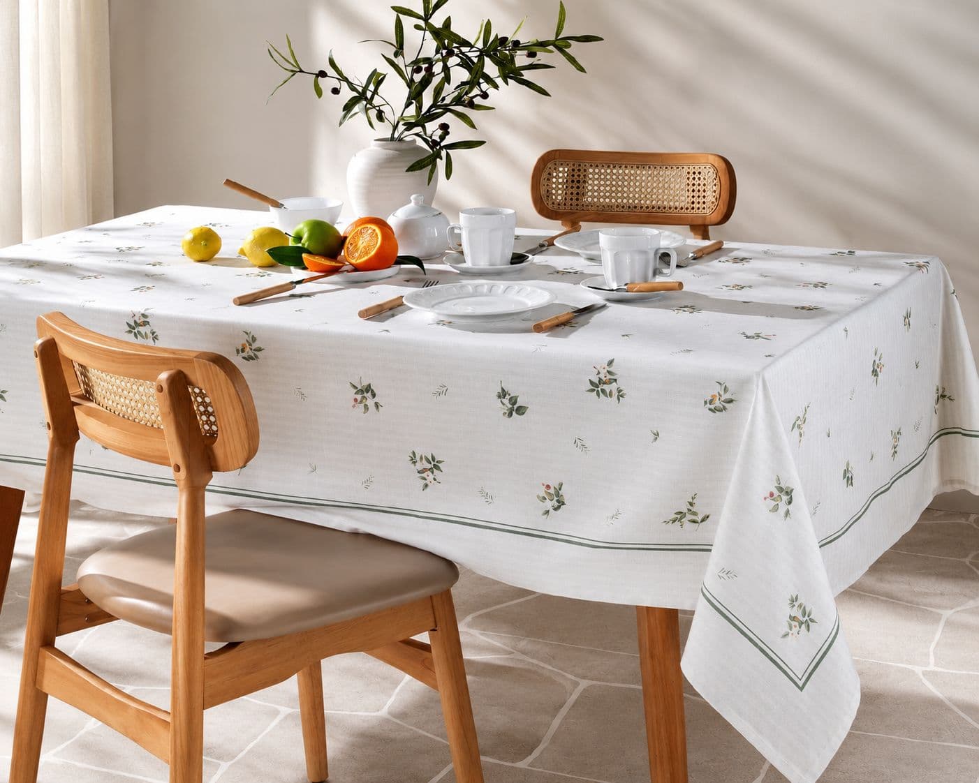 TOALHA DE MESA DOHLER CLEAN RENOVA ESTAMPADO DIGITAL 1,60M X 2,70M AMELIA D UNICA
