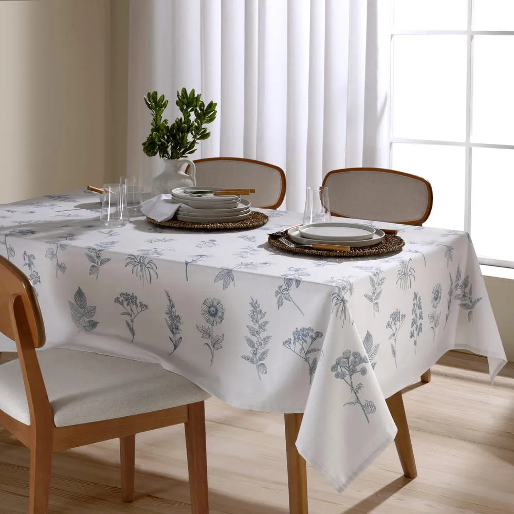 TOALHA DE MESA DOHLER CLEAN RENOVA ESTAMPADO DIGITAL 1,60M X 2,70M CIANA D UNICA